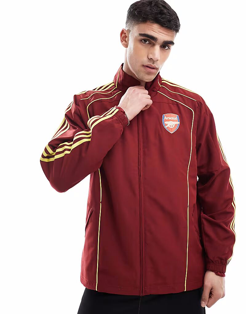 Куртка Adidas Football Arsenal Urban Purist Track Top в бордовом и желтом цветах Adidas Performance
Куртка Adidas Football Arsenal Urban Purist Track Top в бордовом и желтом цветах Adidas Performance