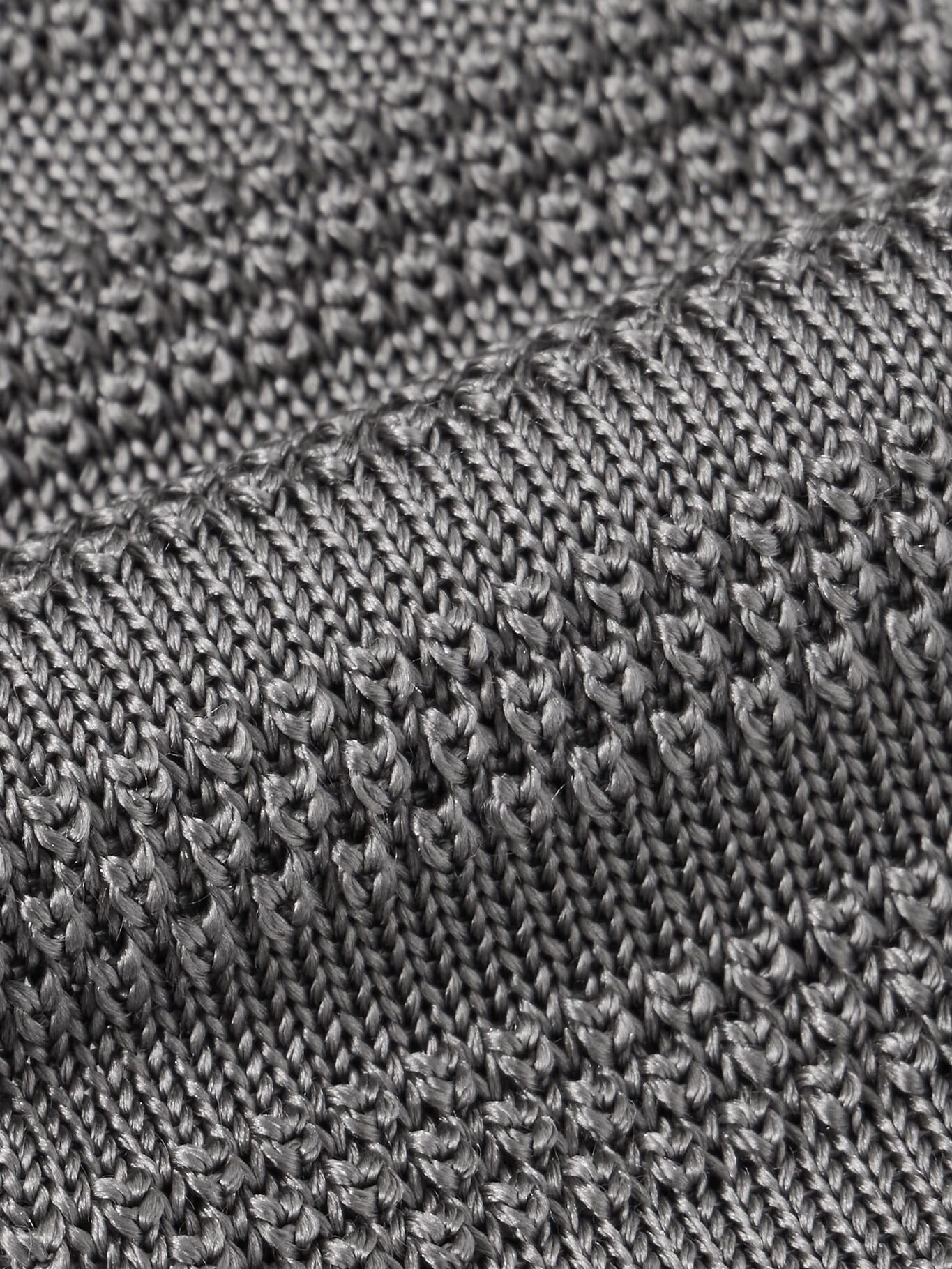 Галстук шелковый вязаный 7 см MR P., серый
Галстук шелковый вязаный 7 см MR P., серый