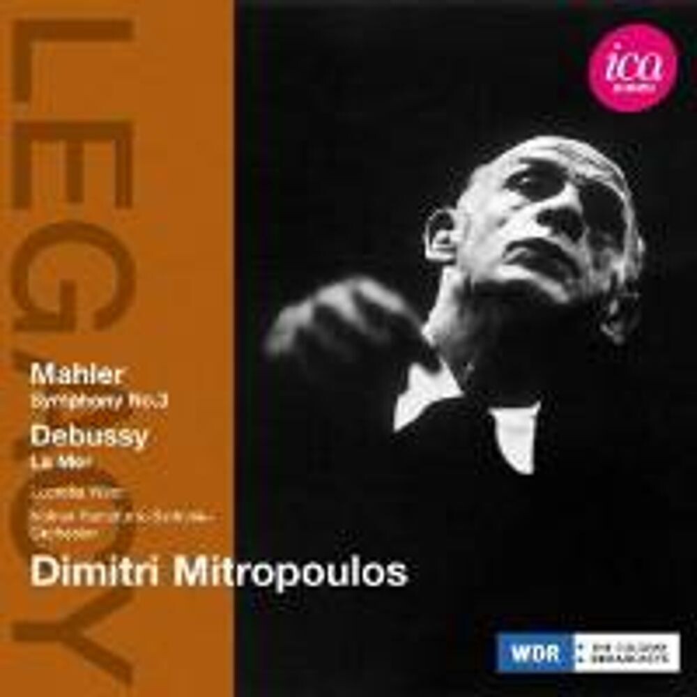 Диск CD Mahler / Debussy: Symphony No. 3 / La Mer - Lucretia West, Dmitri Mitropoulos, Cologne West German Radio Symphony Orchestra, Cologne West German Radio Chorus, Cologne Women's Choir
Диск CD Mahler / Debussy: Symphony No. 3 / La Mer - Lucretia West, Dmitri Mitropoulos, Cologne West German Radio Symphony Orchestra, Cologne West German Radio Chorus, Cologne Women's Choir