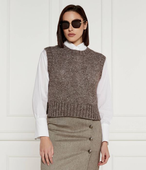 Жилет Marella Sport Regular Fit, бежевый
Жилет Marella Sport Regular Fit, бежевый