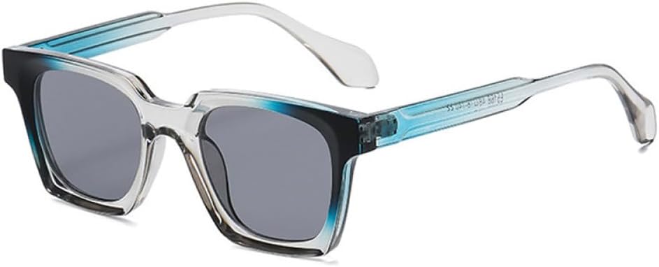 Двухцветные солнцезащитные очки для женщин, модные солнцезащитные очки UV400 для мужчин, трендовые солнцезащитные очки (прозрачные, янтарно-серые, один размер) LXLHWN, Grey Blue Light Gray
Двухцветные солнцезащитные очки для женщин, модные солнцезащитные очки UV400 для мужчин, трендовые солнцезащитные очки (прозрачные, янтарно-серые, один размер) LXLHWN, Grey Blue Light Gray