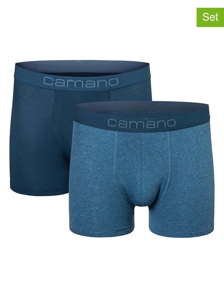 Camano Комплект из 2 штук: боксерские трусы синего цвета
Camano Комплект из 2 штук: боксерские трусы синего цвета