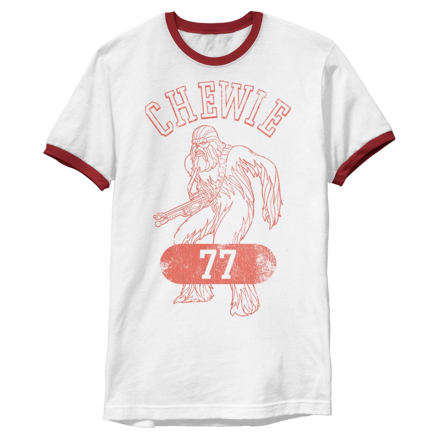 Мужская футболка Star Wars Chewie Seventy Seven Licensed Character 
Мужская футболка Star Wars Chewie Seventy Seven Licensed Character