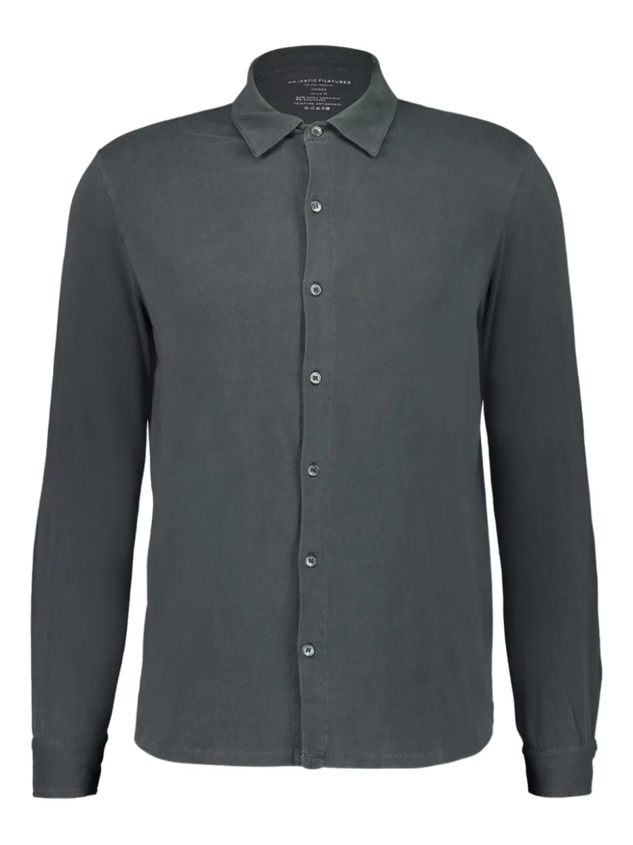 Рубашка Majestic Filatures Herman, серый 
Рубашка Majestic Filatures Herman, серый