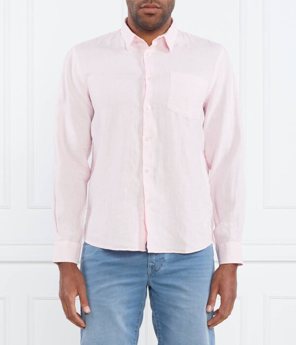 Льняная рубашка Regular fit Vilebrequin, коричневый
Льняная рубашка Regular fit Vilebrequin, коричневый