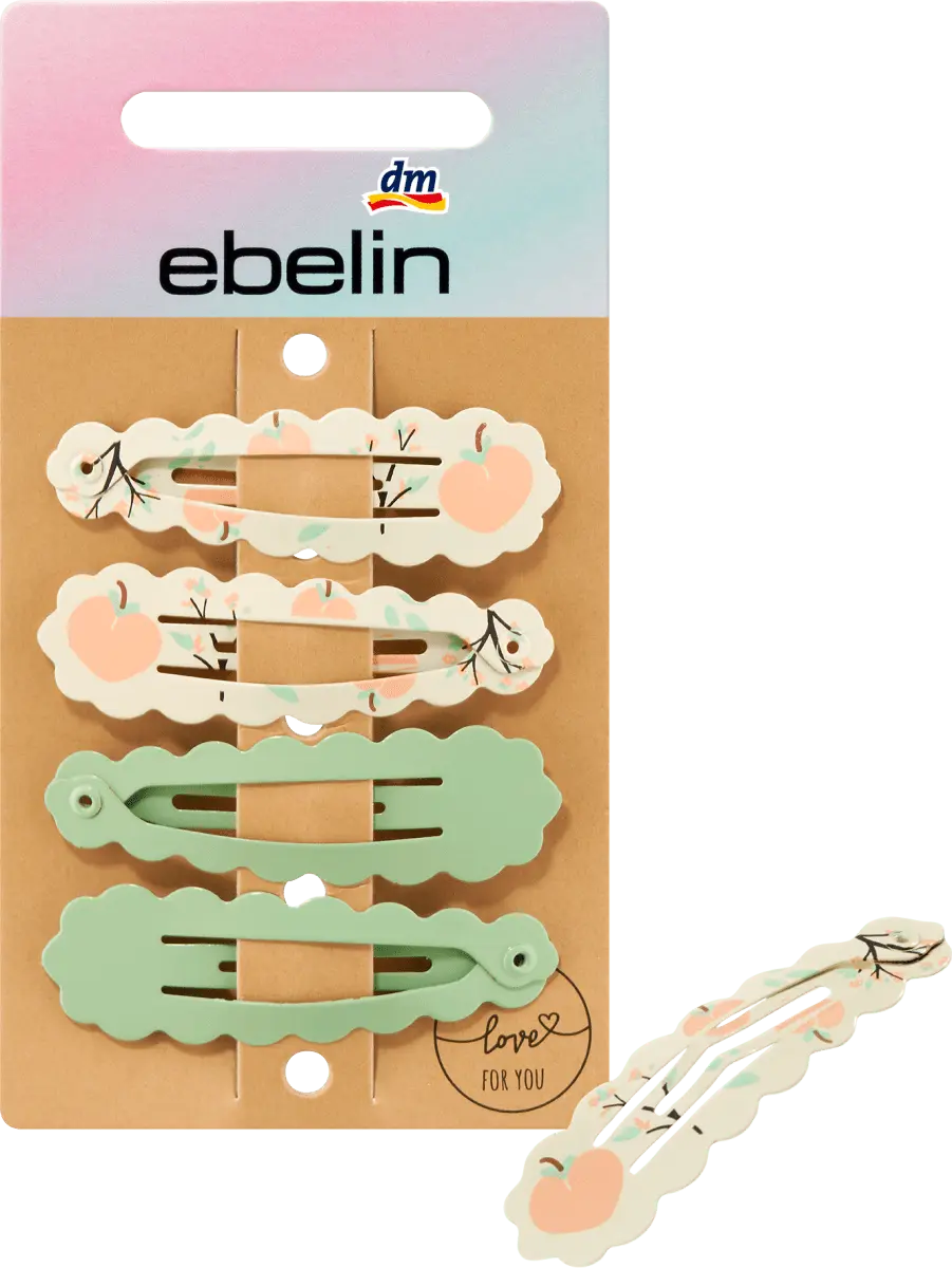 Детские заколки для волос волнистые персиковые 4 шт. ebelin
Детские заколки для волос волнистые персиковые 4 шт. ebelin