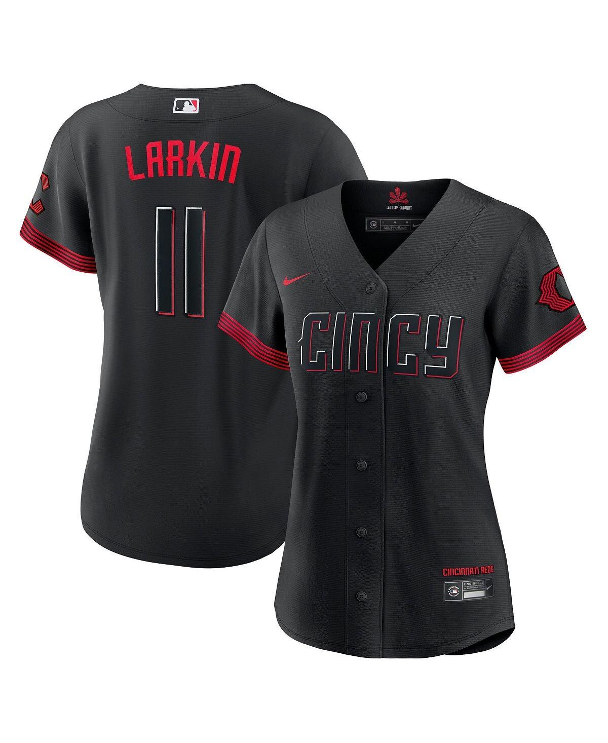 Женская черная футболка Cincinnati Reds Barry Larkin 2023 City Connect Replica Player Jersey Nike, черный
Женская черная футболка Cincinnati Reds Barry Larkin 2023 City Connect Replica Player Jersey Nike, черный