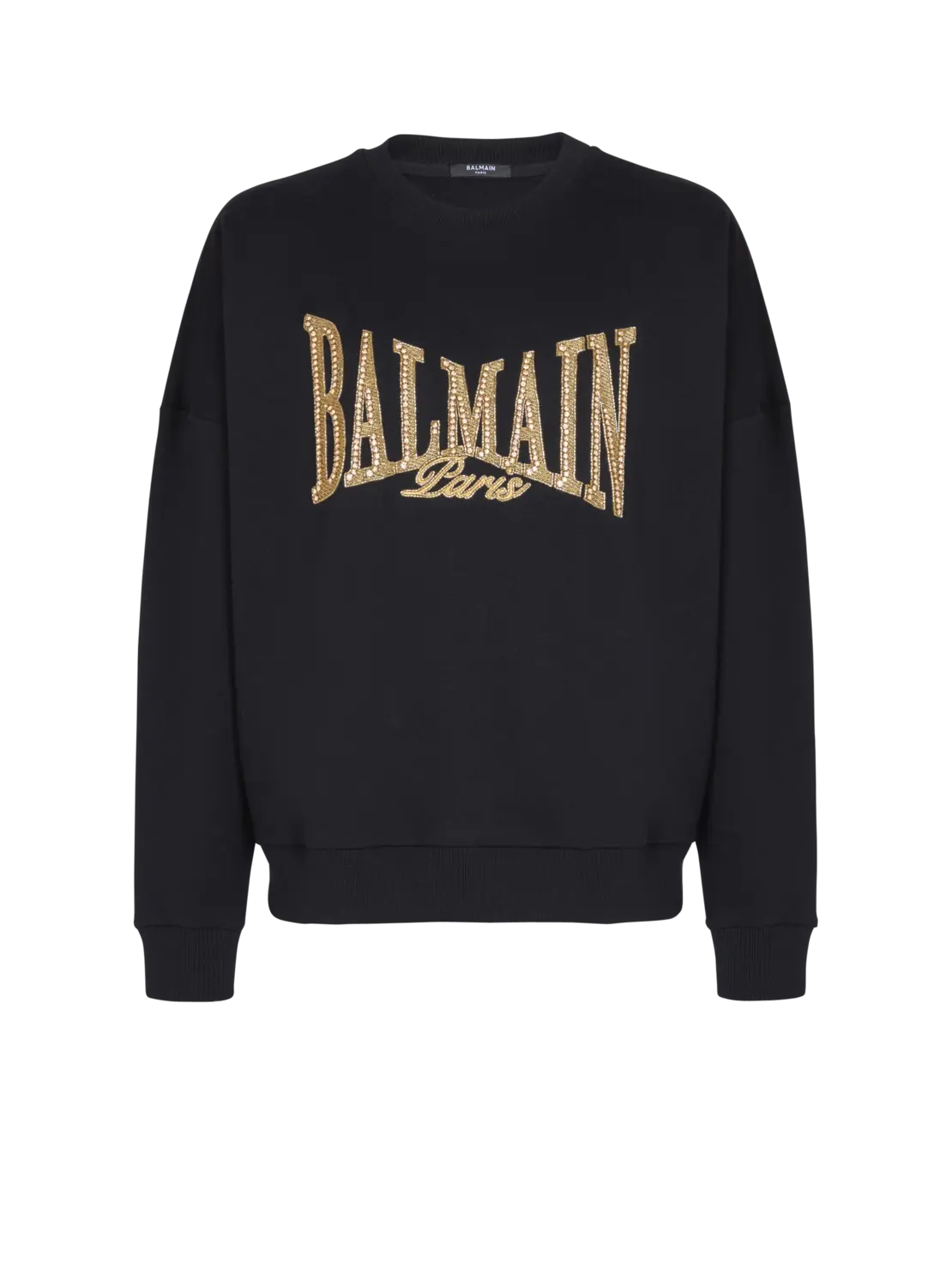 Вышитый свитшот Balmain College, черный
Вышитый свитшот Balmain College, черный