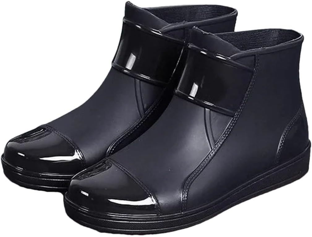 Мужские короткие резиновые сапоги для улицы, рабочие, противоскользящие, водонепроницаемые, для рыбалки, с утеплителем Generic, черный
Мужские короткие резиновые сапоги для улицы, рабочие, противоскользящие, водонепроницаемые, для рыбалки, с утеплителем Generic, черный