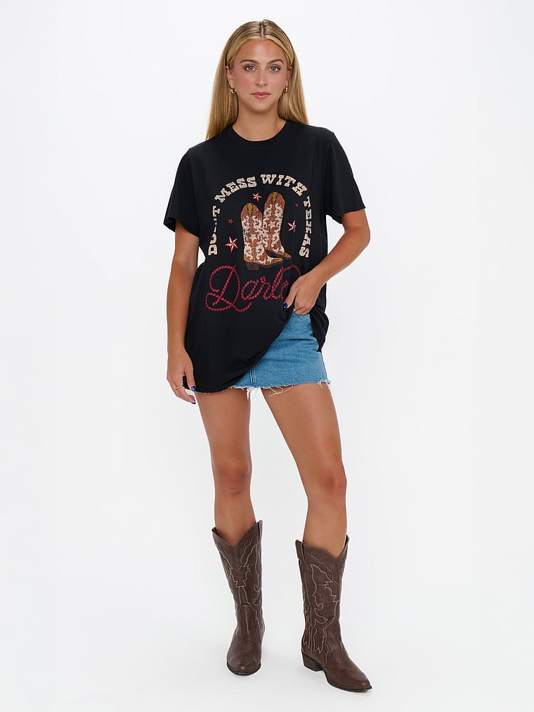 Футболка Оливера Show Me Your Mumu, цвет texas graphic
Футболка Оливера Show Me Your Mumu, цвет texas graphic