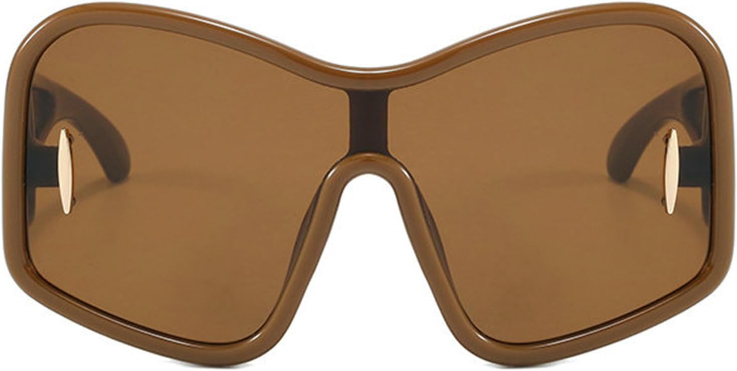 Солнцезащитные очки Willochra Oversized Wave Maske для женщин и мужчин, модные винтажные солнцезащитные очки в стиле панк, большая оправа, защита от УФ-излучения UV400, F25, C14
Солнцезащитные очки Willochra Oversized Wave Maske для женщин и мужчин, модные винтажные солнцезащитные очки в стиле панк, большая оправа, защита от УФ-излучения UV400, F25, C14