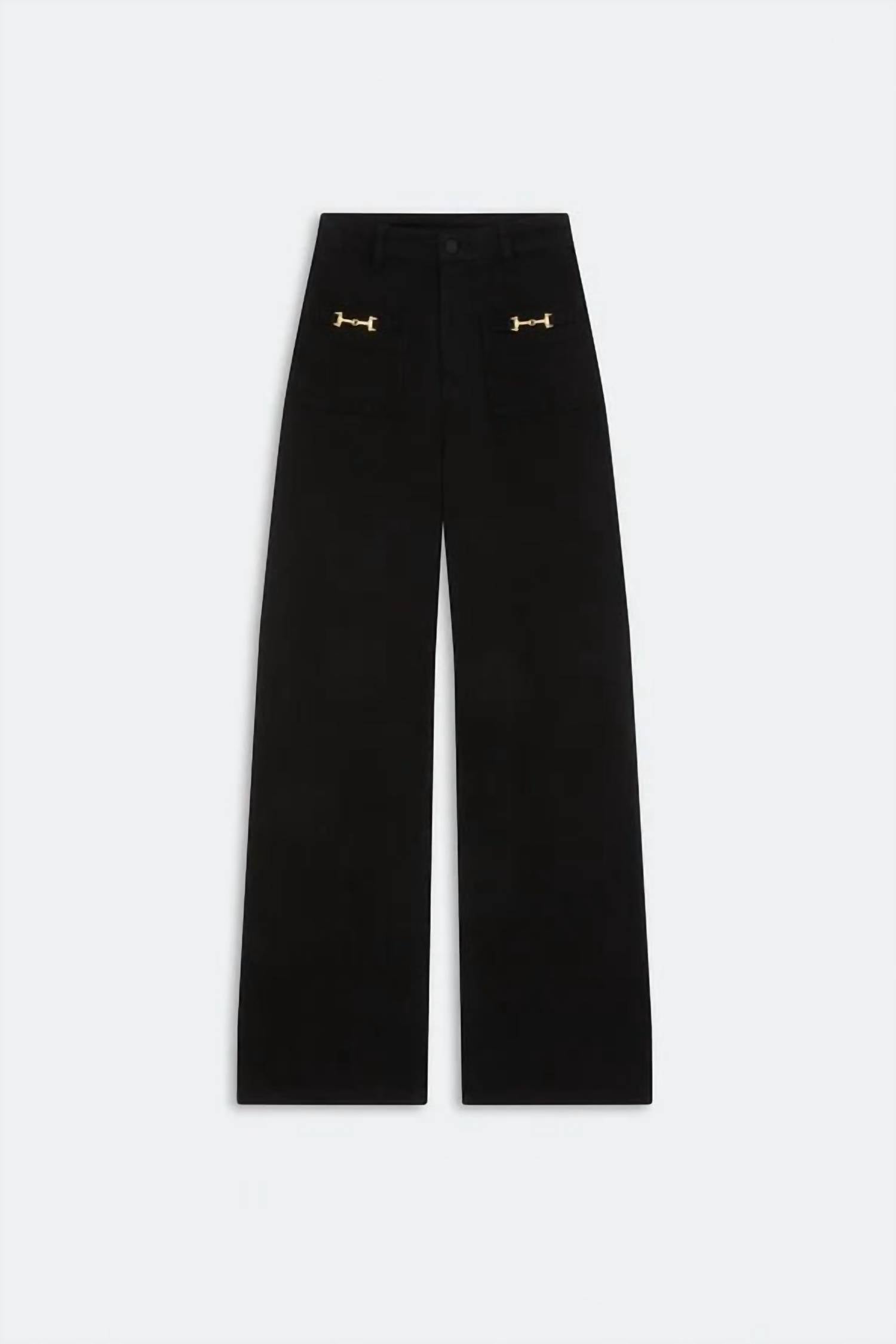 Женские брюки Ringo Wide Leg в цвете Noir Suncoo, Noir
Женские брюки Ringo Wide Leg в цвете Noir Suncoo, Noir