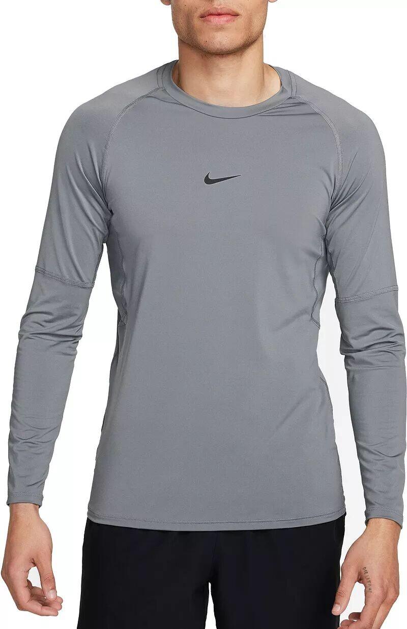 Мужская тонкая футболка для фитнеса с длинными рукавами Nike Pro Dri-FIT
Мужская тонкая футболка для фитнеса с длинными рукавами Nike Pro Dri-FIT