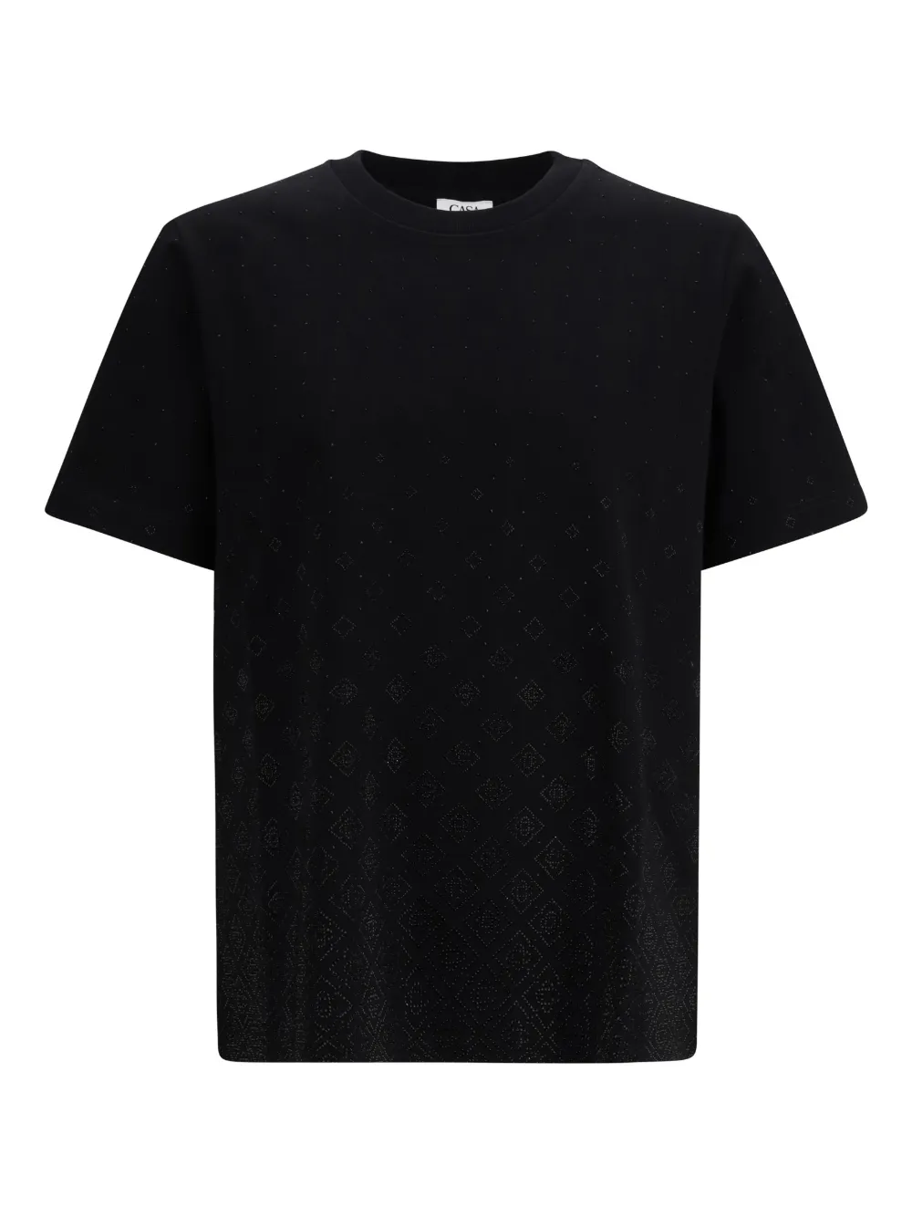 Футболка с монограммой, украшенной кристаллами Casablanca, черный
Футболка с монограммой, украшенной кристаллами Casablanca, черный