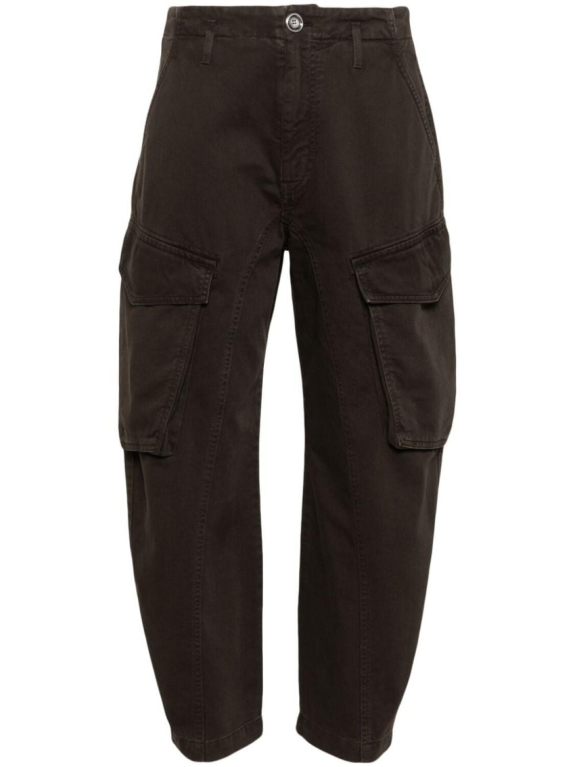 PINKO зауженные брюки карго средней посадки, коричневый
PINKO зауженные брюки карго средней посадки, коричневый