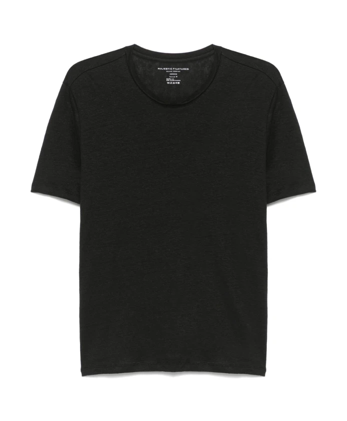 Стильная черная футболка для мужчин Majestic Filatures, черный
Стильная черная футболка для мужчин Majestic Filatures, черный