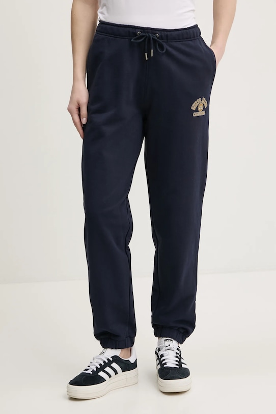 Хлопковые спортивные брюки Guess Jeans, темно-синий
Хлопковые спортивные брюки Guess Jeans, темно-синий