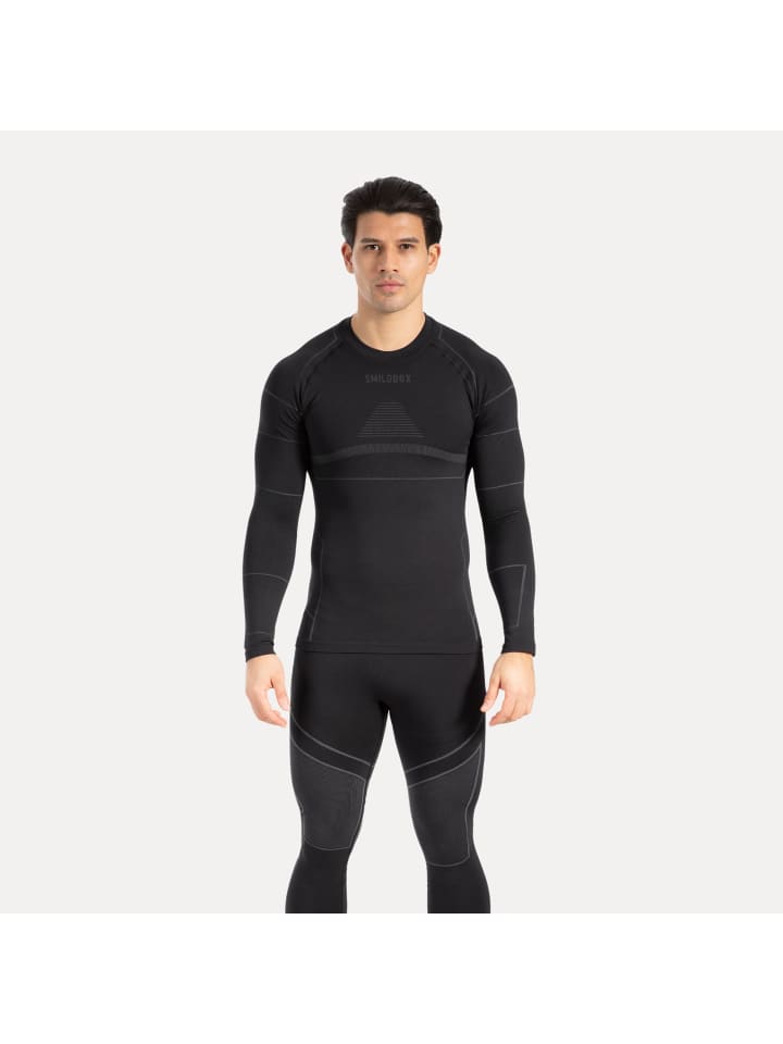 SMILODOX Термокомплект одежды Tarian Seamless черного цвета
SMILODOX Термокомплект одежды Tarian Seamless черного цвета