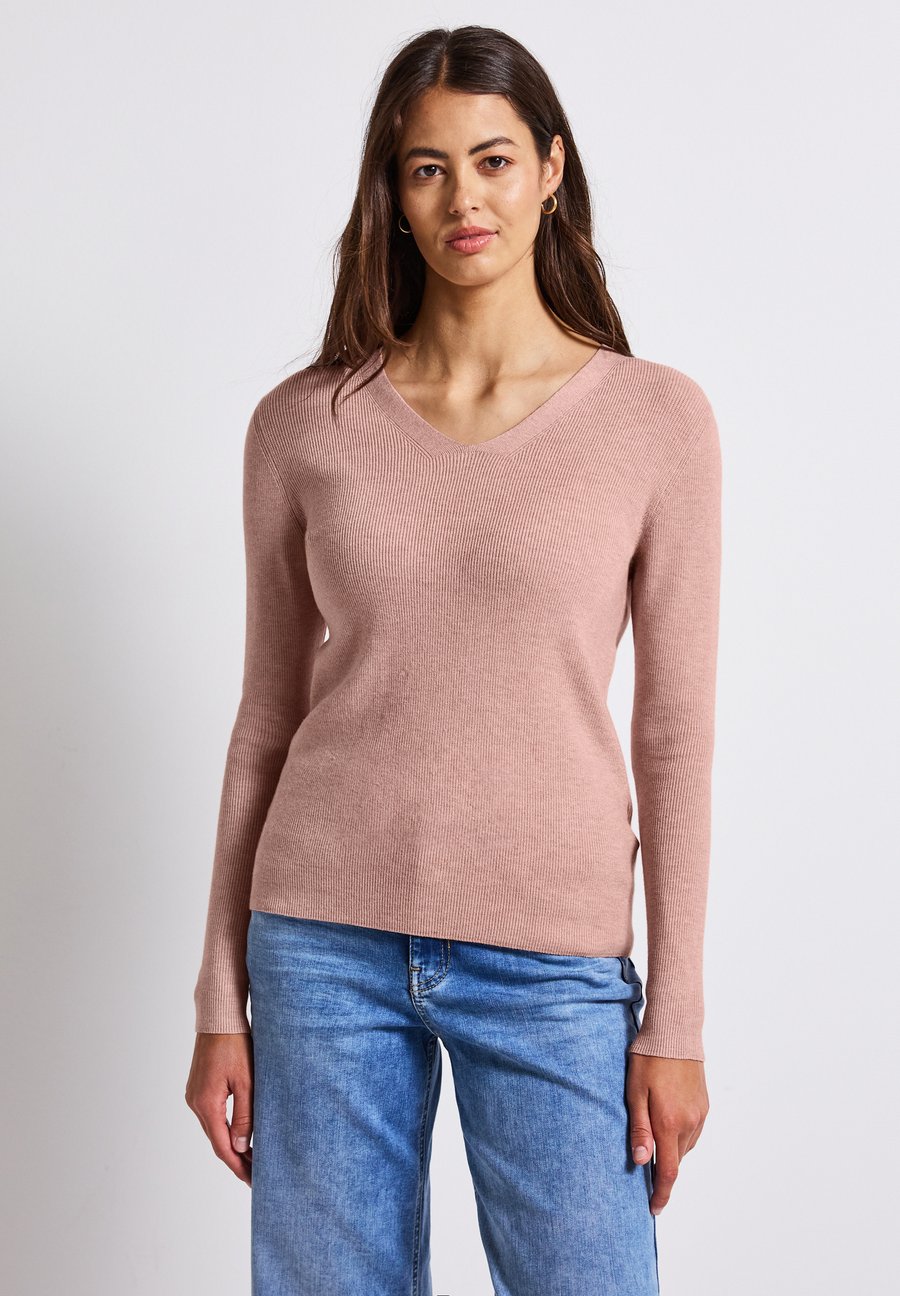 Джемпер Street One BASIC V-NECK, Rosa/Mottled Light Pink
Джемпер Street One BASIC V-NECK, Rosa/Mottled Light Pink