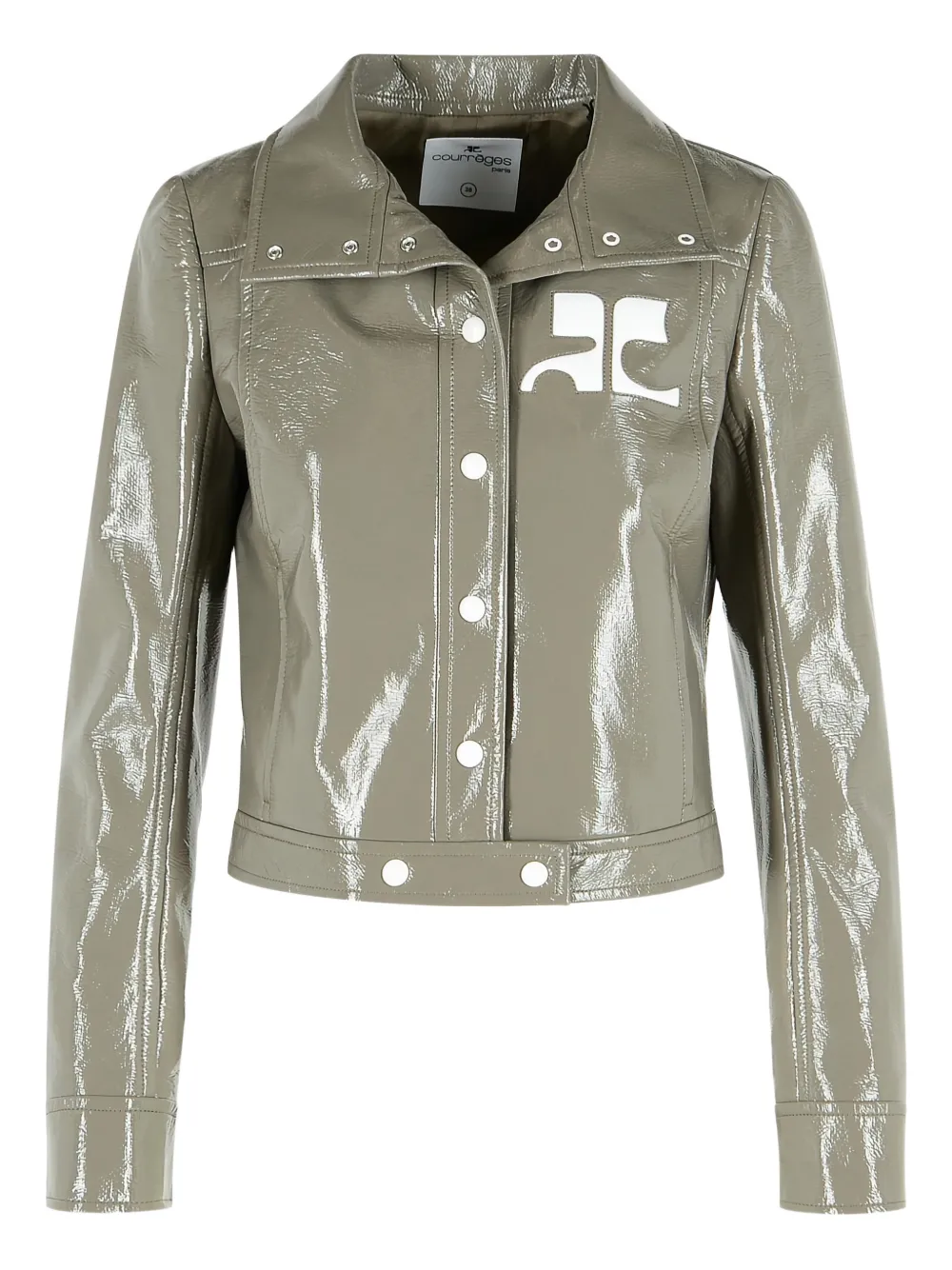Куртка переиздания с логотипом Courrèges, серый
Куртка переиздания с логотипом Courrèges, серый