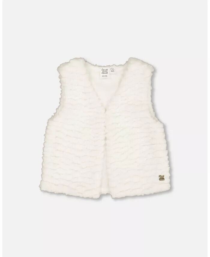 Жилет из искусственного меха для девочек-малышей Off White - Toddler, Child Deux Par Deux, бежевый
Жилет из искусственного меха для девочек-малышей Off White - Toddler, Child Deux Par Deux, бежевый