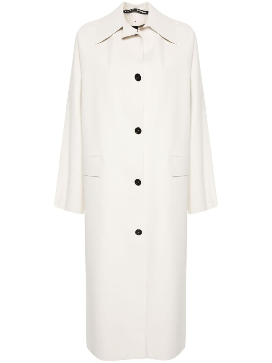 KASSL Editions длинное однобортное пальто, нейтральный цвет
KASSL Editions длинное однобортное пальто, нейтральный цвет