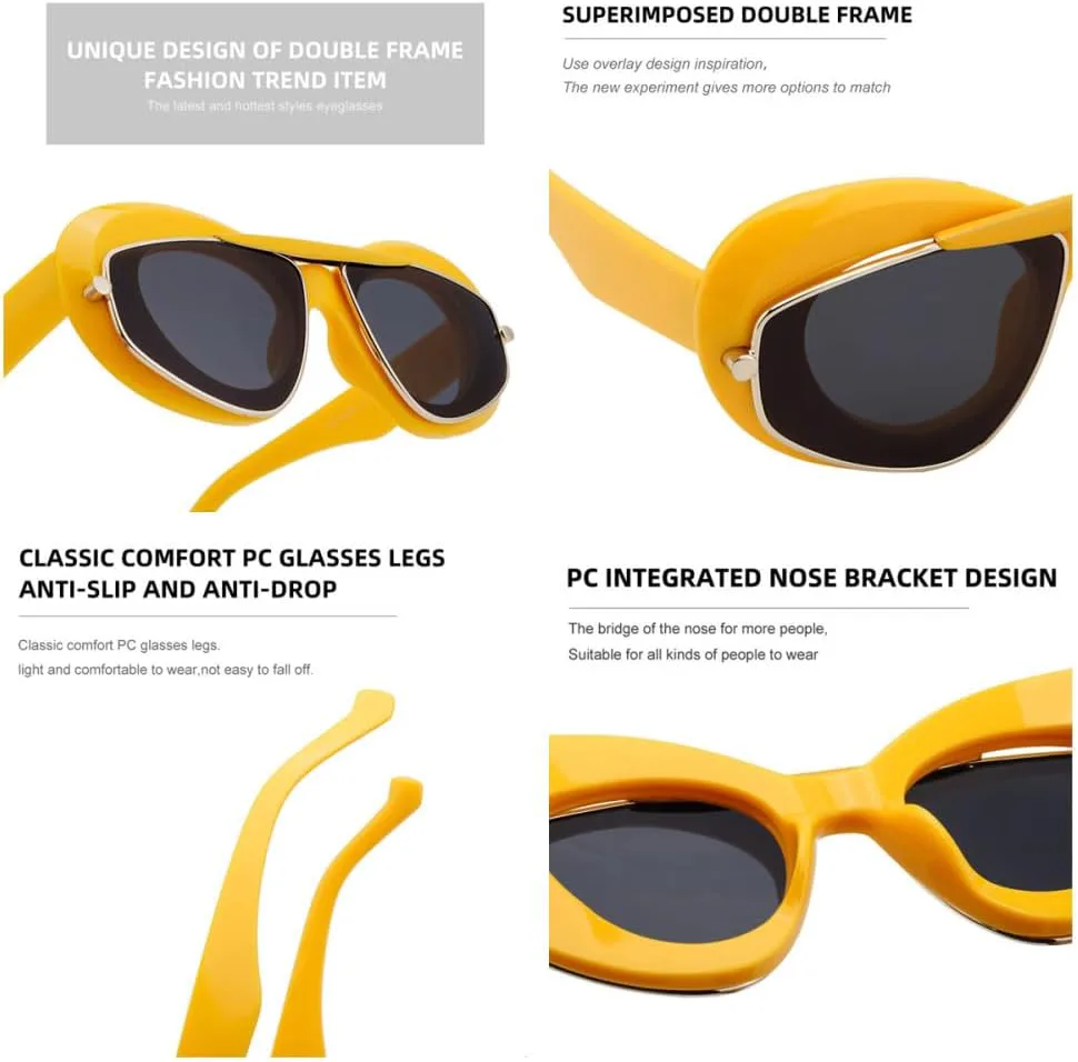 Солнцезащитные очки «Кошачий глаз» 2027 года для женщин, металлическая двойная оправа, ретро-стиль, очки с защитой от УФ-излучения UV400 MTZJH, C5demigreen
Солнцезащитные очки «Кошачий глаз» 2027 года для женщин, металлическая двойная оправа, ретро-стиль, очки с защитой от УФ-излучения UV400 MTZJH, C5demigreen