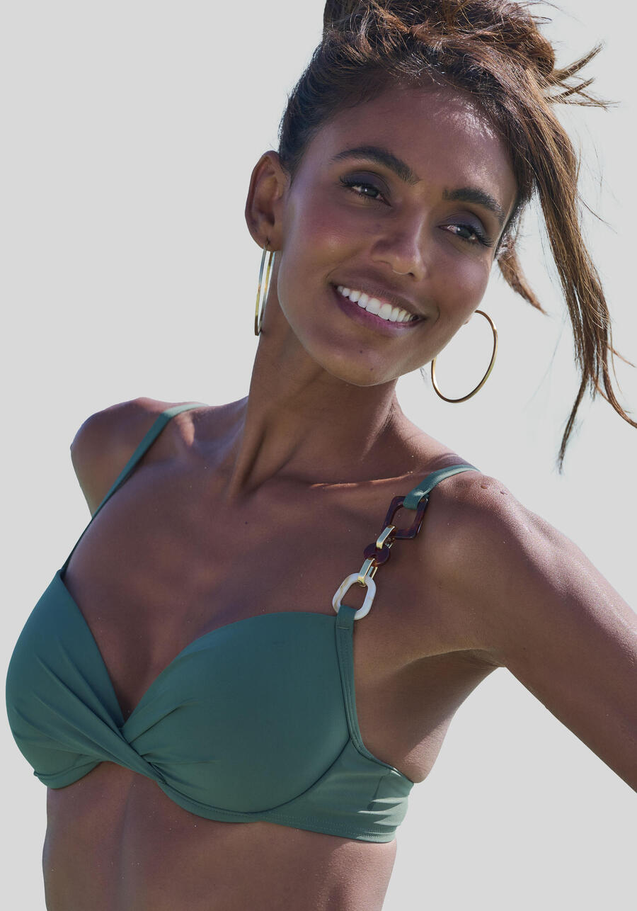 LASCANA Женский бикини-топ на косточках
LASCANA Женский бикини-топ на косточках