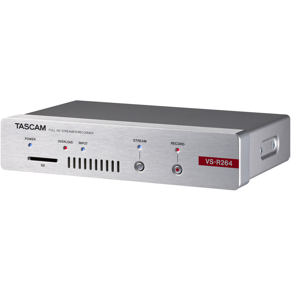 Автономный видеокодер/декодер TASCAM VSR-264 Full HD для потокового вещания (HDMI)
Автономный видеокодер/декодер TASCAM VSR-264 Full HD для потокового вещания (HDMI)