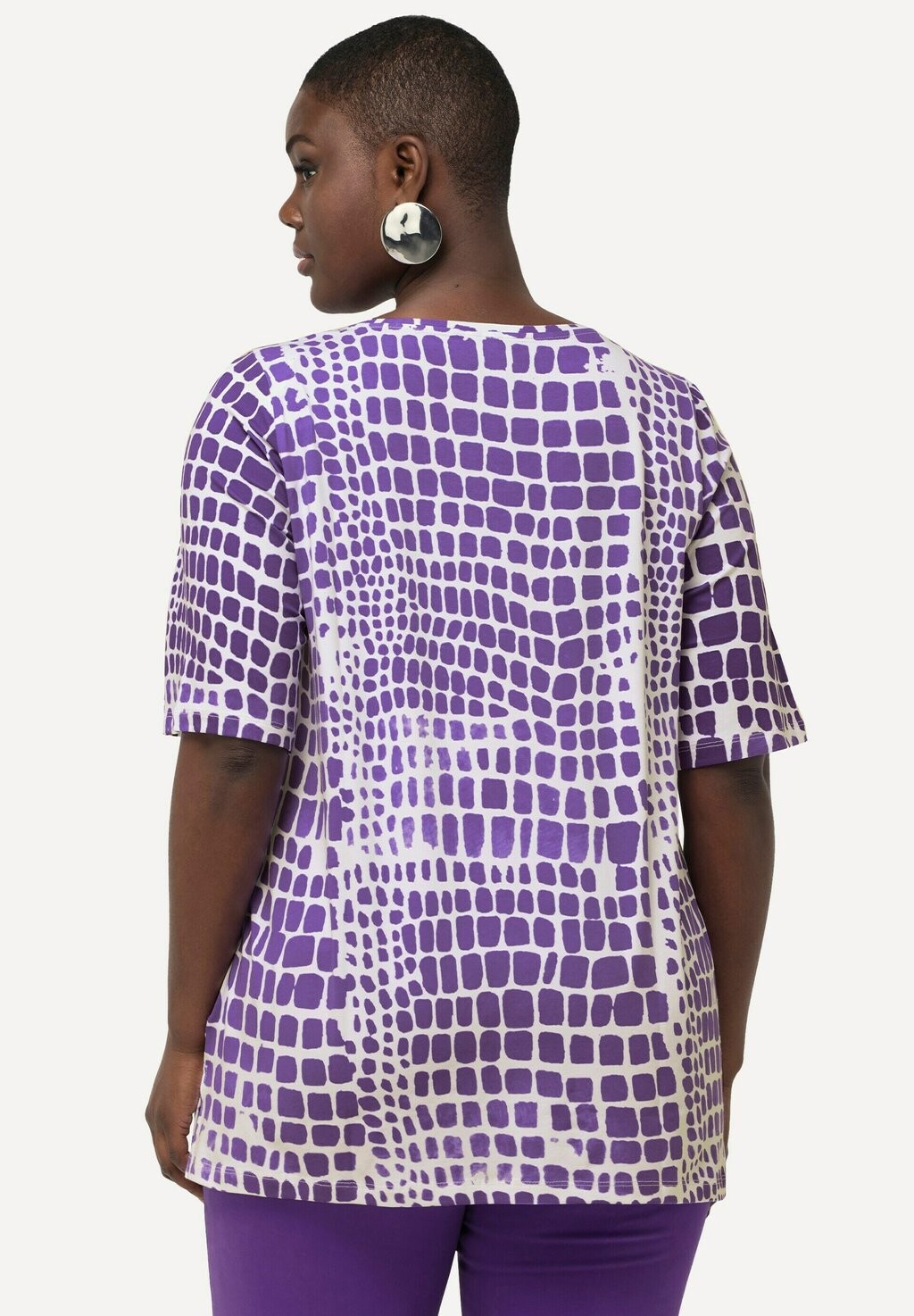 Футболка с принтом SNAKE SHORT SLEEVE Ulla Popken, фиолетовый
Футболка с принтом SNAKE SHORT SLEEVE Ulla Popken, фиолетовый