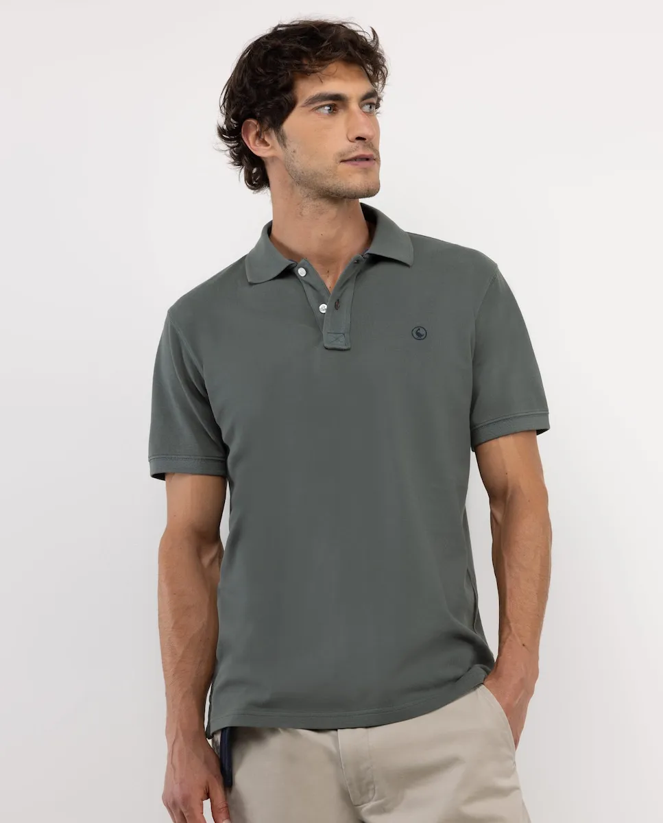 Поло с коротким рукавом однотонное El Ganso, темно-зеленый
Поло с коротким рукавом однотонное El Ganso, темно-зеленый