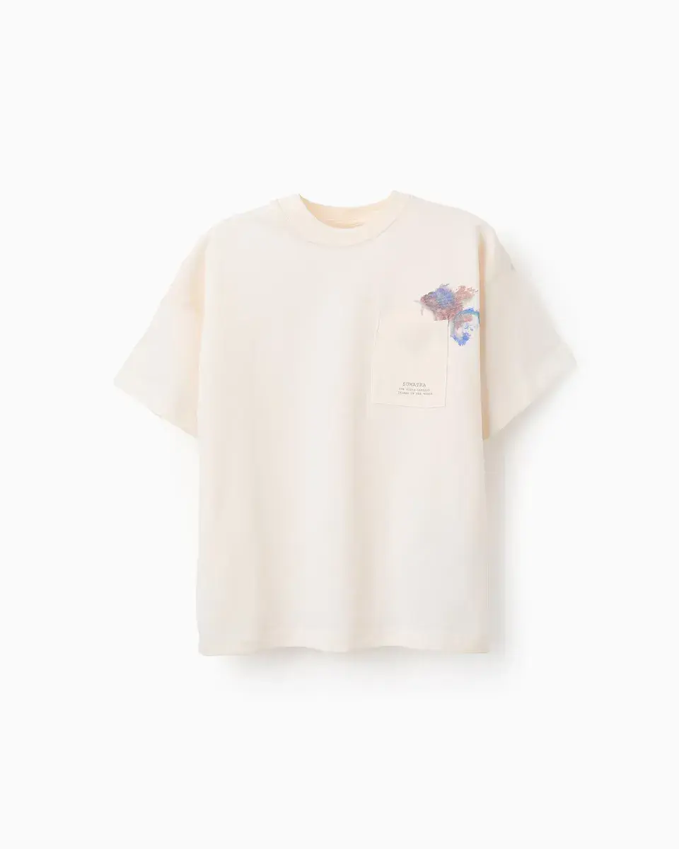 Футболка для мальчиков с коротким рукавом и нагрудным карманом Zippy, бежевый
Футболка для мальчиков с коротким рукавом и нагрудным карманом Zippy, бежевый