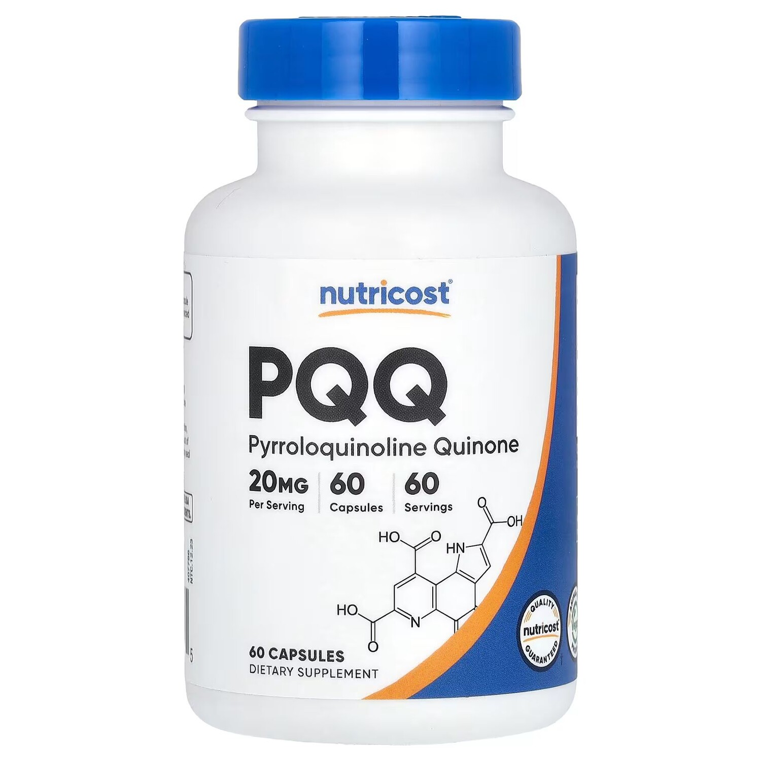 PQQ, 20 мг, 60 капсул Nutricost
PQQ, 20 мг, 60 капсул Nutricost