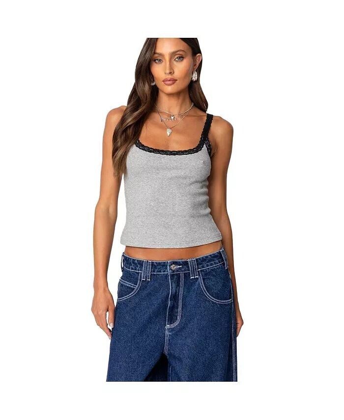 Женская майка Jude Lacey в рубчик Edikted, серый
Женская майка Jude Lacey в рубчик Edikted, серый