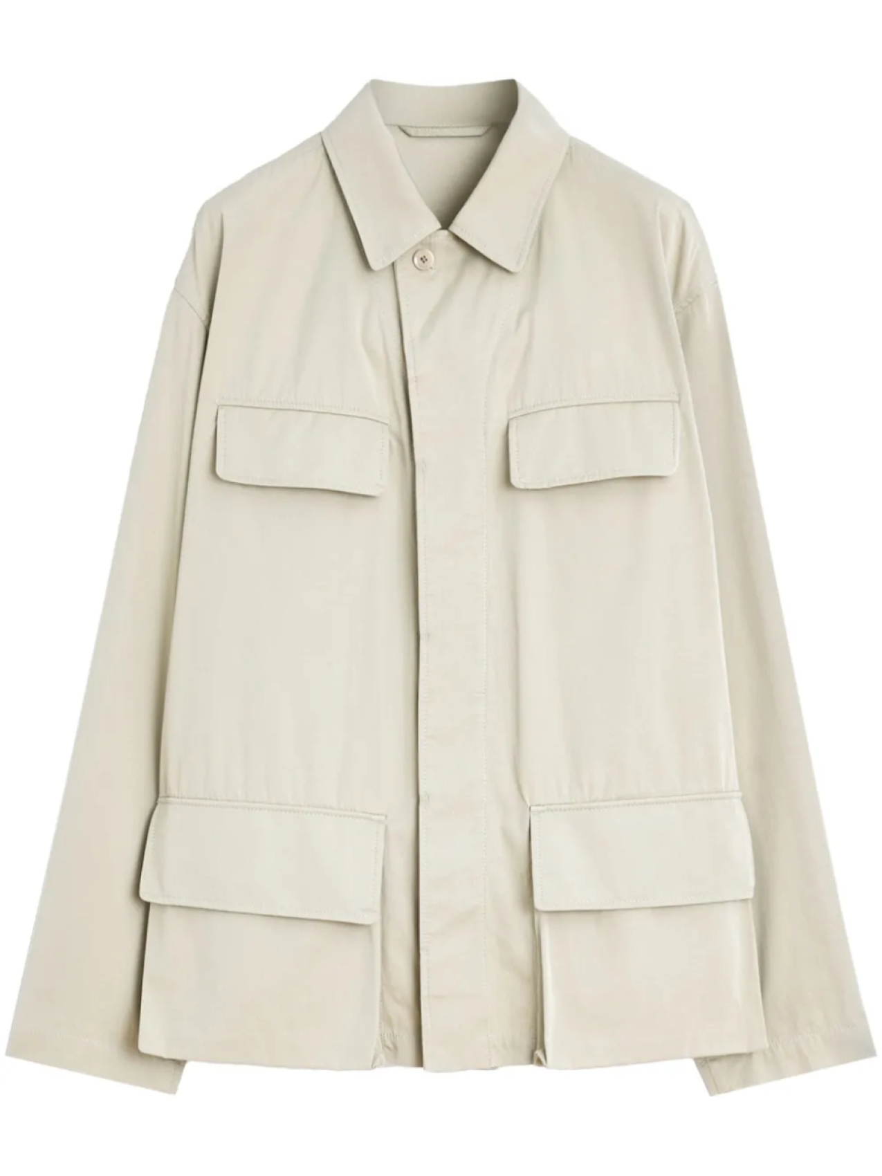 LEMAIRE твиловая куртка-рубашка, нейтральный
LEMAIRE твиловая куртка-рубашка, нейтральный