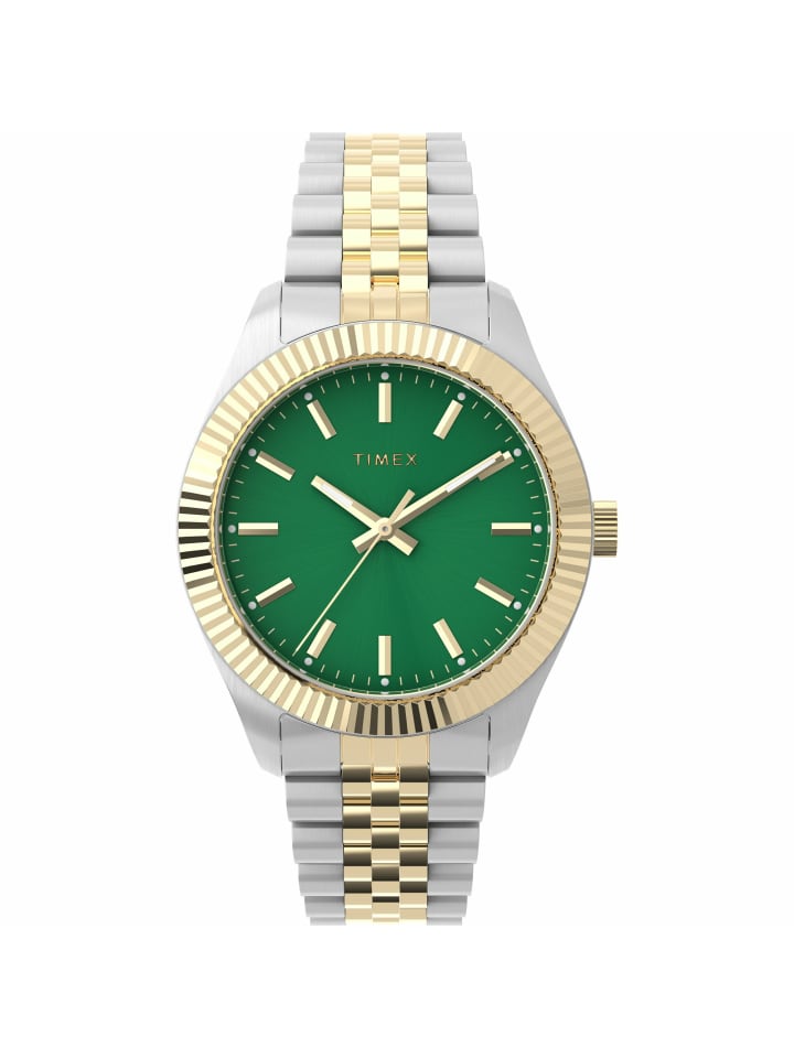 Timex Аналоговые женские часы зеленого цвета
Timex Аналоговые женские часы зеленого цвета