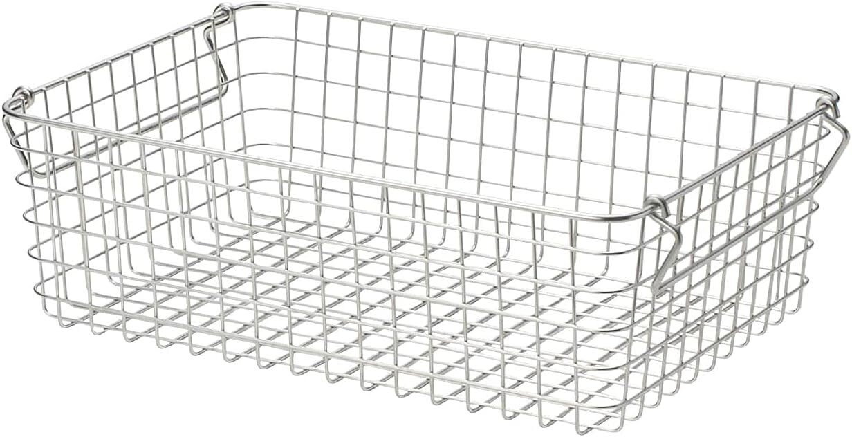 Muji 44831755 Проволочная корзина из нержавеющей стали 3, прибл. Ширина 14,6 х Глубина 10,2 х Высота 4,7 дюйма (37 х 26 х 12 см), Gray
Muji 44831755 Проволочная корзина из нержавеющей стали 3, прибл. Ширина 14,6 х Глубина 10,2 х Высота 4,7 дюйма (37 х 26 х 12 см), Gray