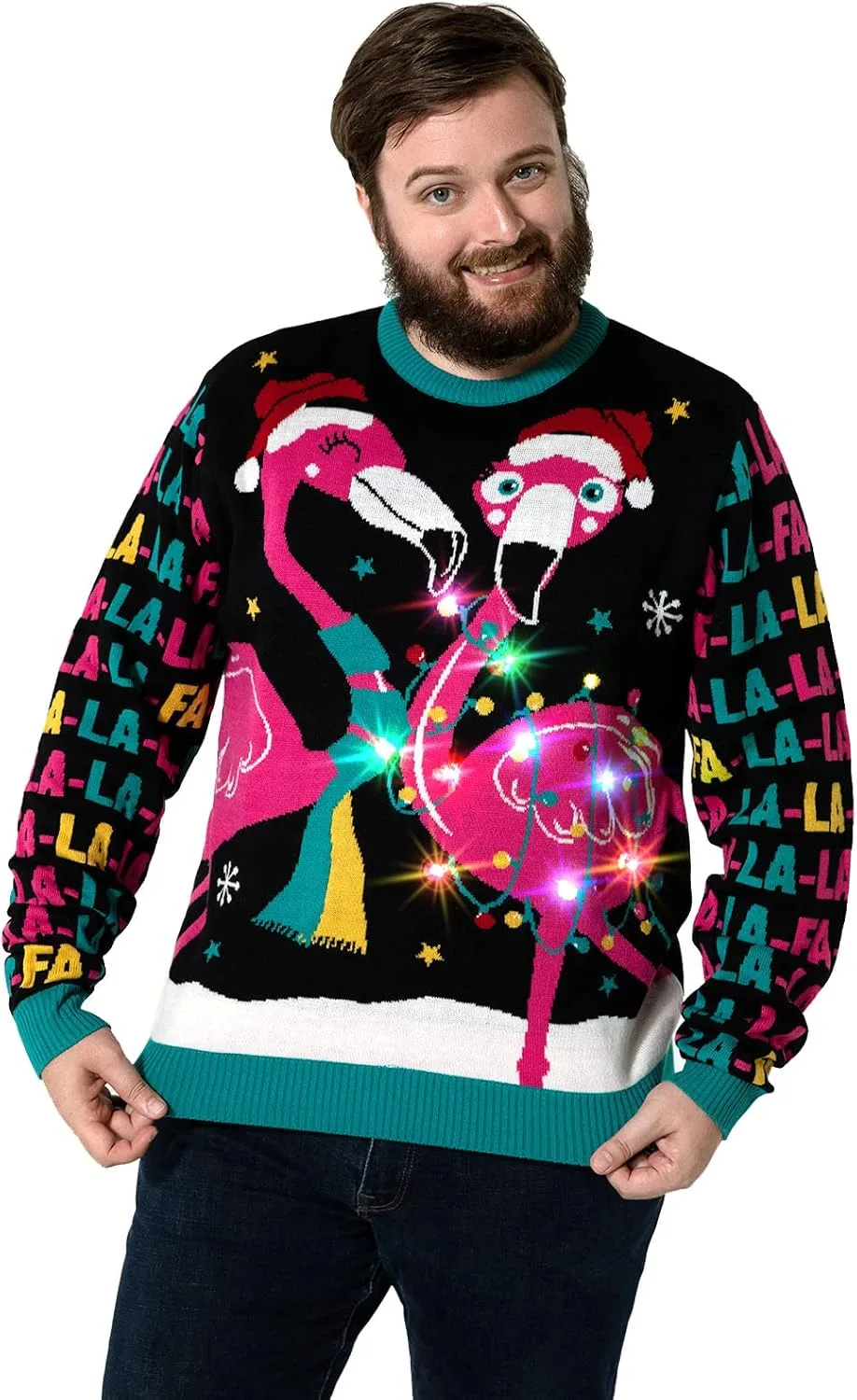 Мужской свитер с LED-подсветкой OFF THE RACK
Мужской свитер с LED-подсветкой OFF THE RACK