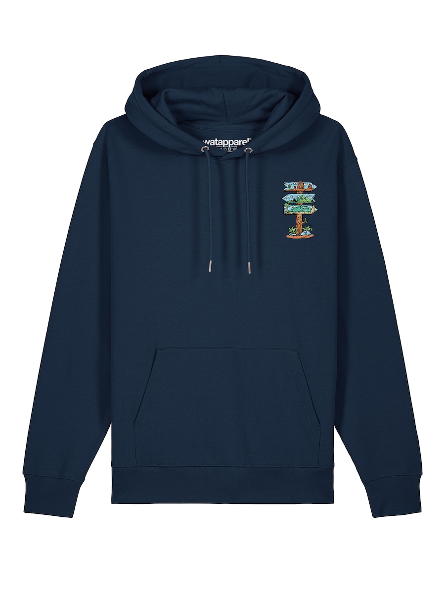 Толстовка Watapparel Adventure is everywhere, темно-синий
Толстовка Watapparel Adventure is everywhere, темно-синий