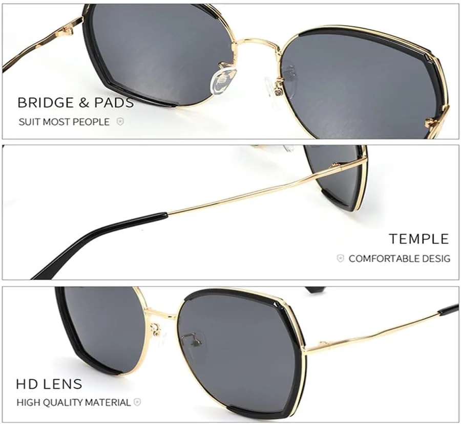 Модные солнцезащитные очки большого размера для женщин с поляризацией, оправой «бабочка», градиентной защитой от УФ-излучения UV400, очки для вождения KTUCN, Hd2
Модные солнцезащитные очки большого размера для женщин с поляризацией, оправой «бабочка», градиентной защитой от УФ-излучения UV400, очки для вождения KTUCN, Hd2