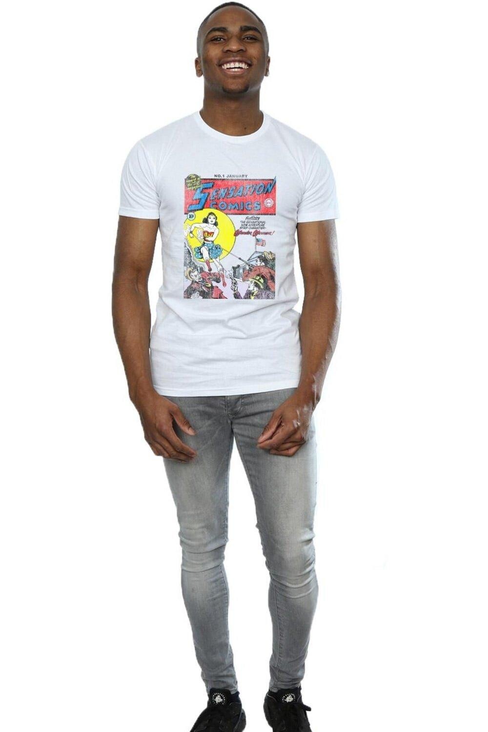 Футболка с обложкой Wonder Woman Sensation Comics, выпуск 1 DC Comics, белый
Футболка с обложкой Wonder Woman Sensation Comics, выпуск 1 DC Comics, белый