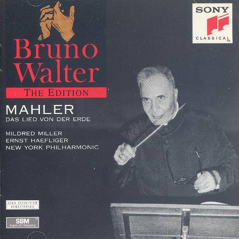 Диск CD Mahler: Das Lied Von Der Erde - Mildred Miller, Ernst Haefliger, Bruno Walter, New York Philharmonic
Диск CD Mahler: Das Lied Von Der Erde - Mildred Miller, Ernst Haefliger, Bruno Walter, New York Philharmonic