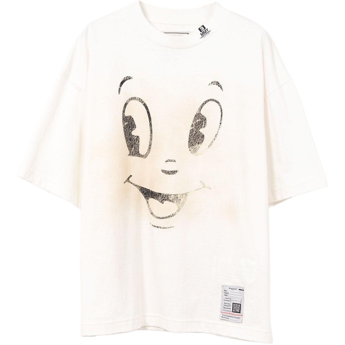 Футболка с принтом Maison Mihara Yasuhiro, белый
Футболка с принтом Maison Mihara Yasuhiro, белый