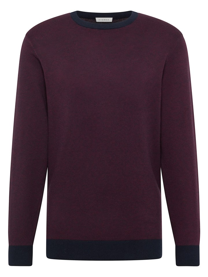 Eterna Вязаный свитер бордового цвета
Eterna Вязаный свитер бордового цвета