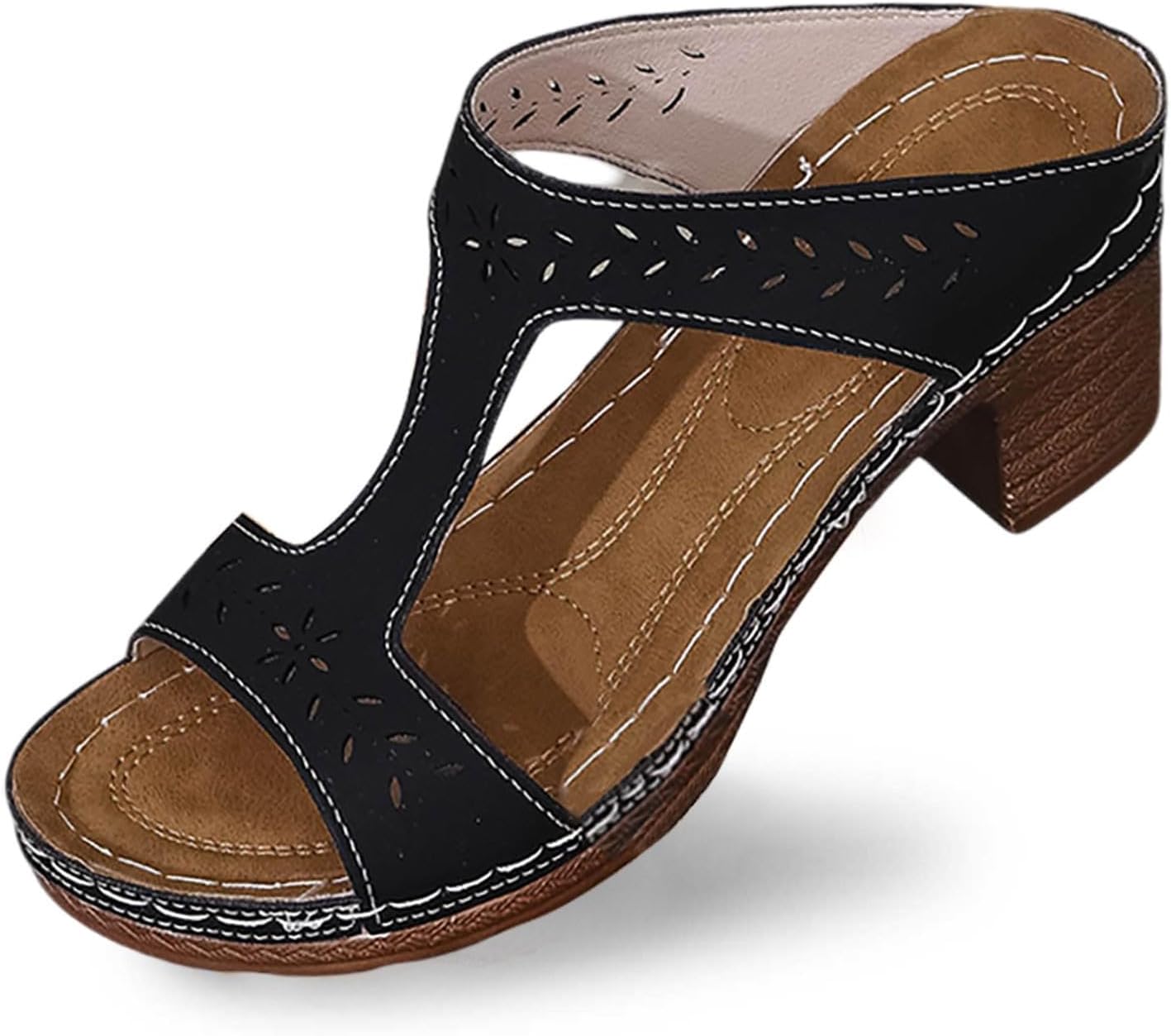 Платформенные сандалии для женщин, повседневные, с поддержкой свода стопы, удобные ортопедические шлепанцы, летние сандалии для улицы, нарядные с открытым носком, обувь для прогулок Toumov, черный
Платформенные сандалии для женщин, повседневные, с поддержкой свода стопы, удобные ортопедические шлепанцы, летние сандалии для улицы, нарядные с открытым носком, обувь для прогулок Toumov, черный