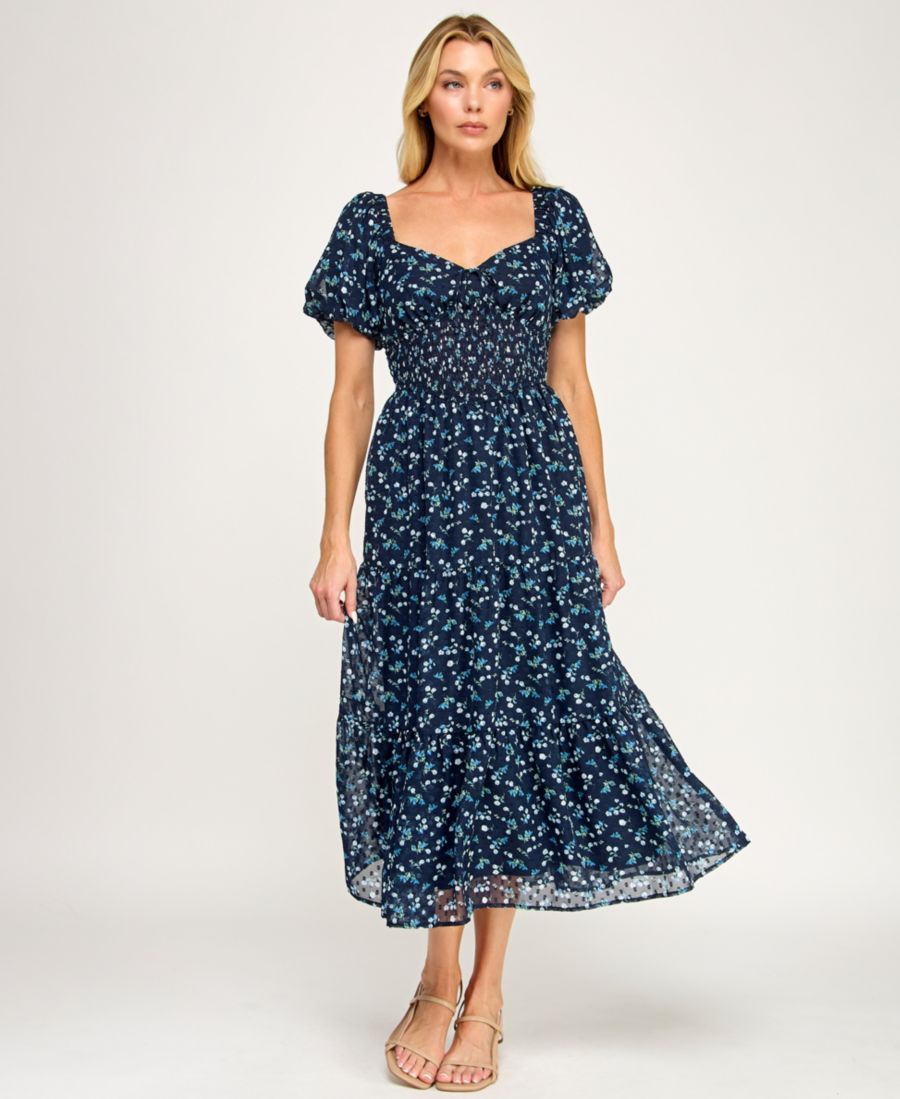 Детское платье с пышными рукавами и присборенной талией Trixxi, Navy
Детское платье с пышными рукавами и присборенной талией Trixxi, Navy