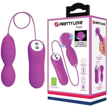 Массажер Vega Rotation and Vibration с 12 функциями, фуксия Pretty Love
Массажер Vega Rotation and Vibration с 12 функциями, фуксия Pretty Love