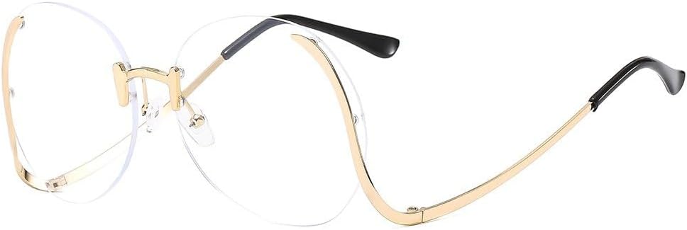 Модные круглые солнцезащитные очки без оправы для женщин и мужчин, роскошные винтажные панк-очки, солнцезащитные очки для улицы с защитой от УФ-излучения UV400 TKKTLLT, Gold Transparent
Модные круглые солнцезащитные очки без оправы для женщин и мужчин, роскошные винтажные панк-очки, солнцезащитные очки для улицы с защитой от УФ-излучения UV400 TKKTLLT, Gold Transparent