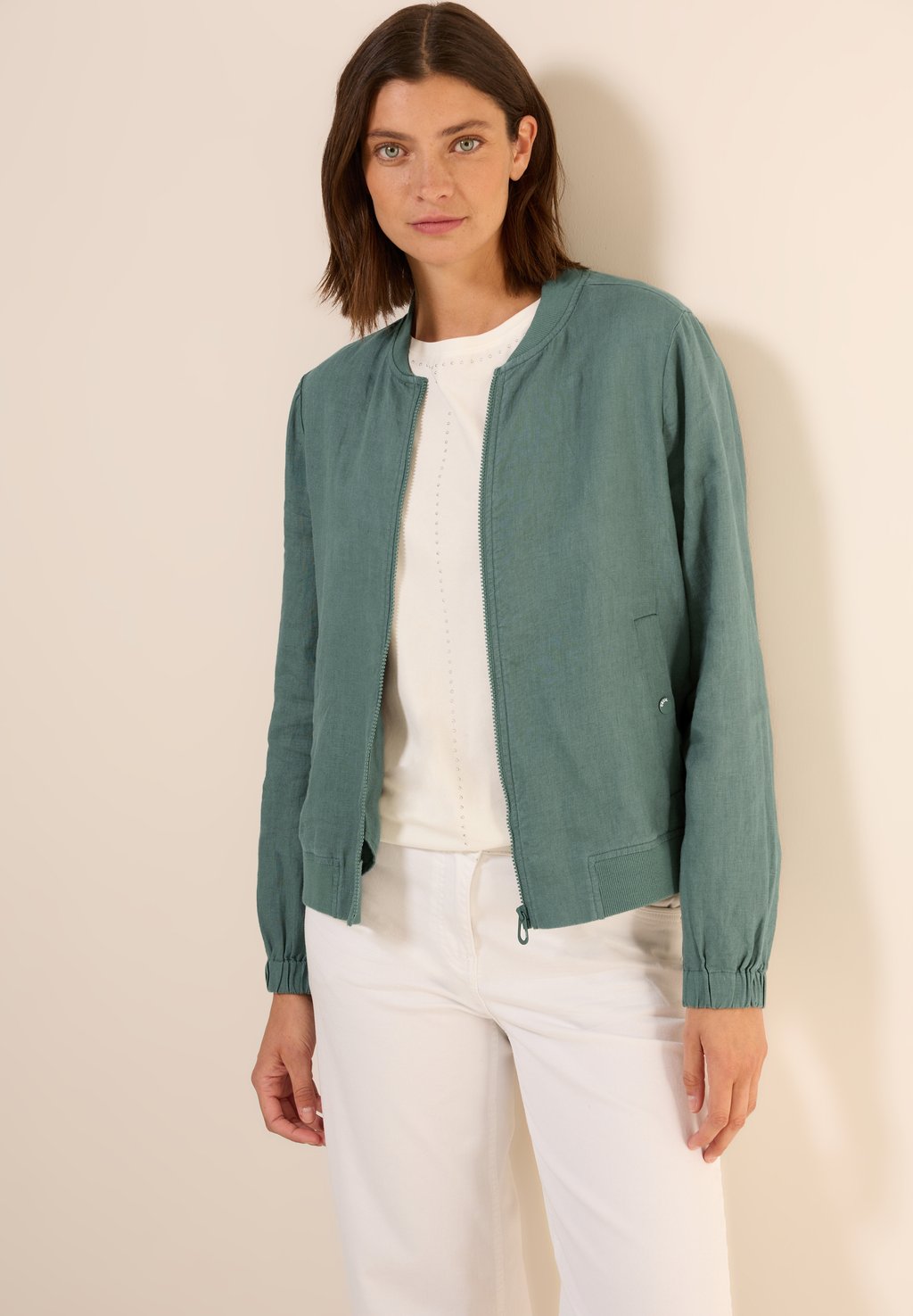 Куртка-бомбер Cecil, зеленый
Куртка-бомбер Cecil, зеленый