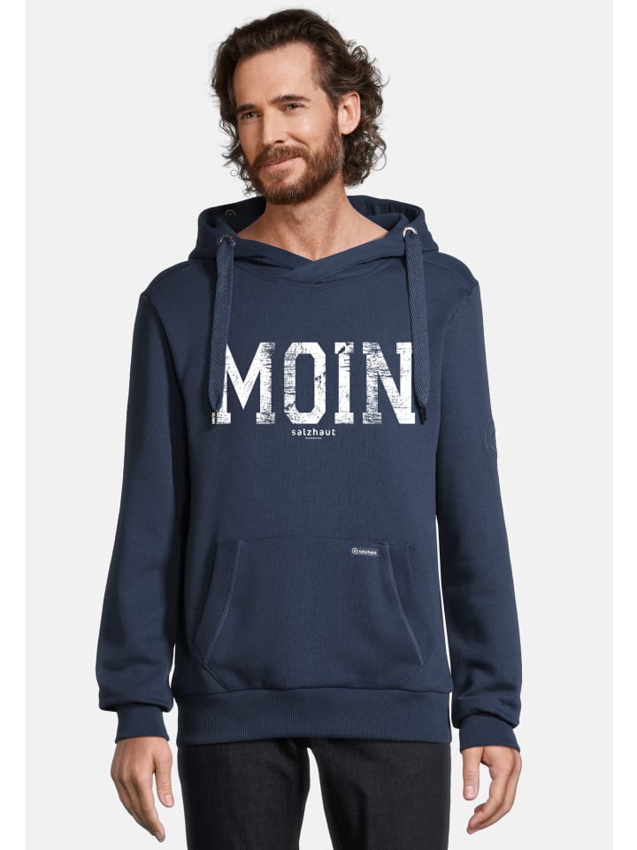 HEFF - Толстовка MOIN темно-синего цвета - белый Salzhaut
HEFF - Толстовка MOIN темно-синего цвета - белый Salzhaut